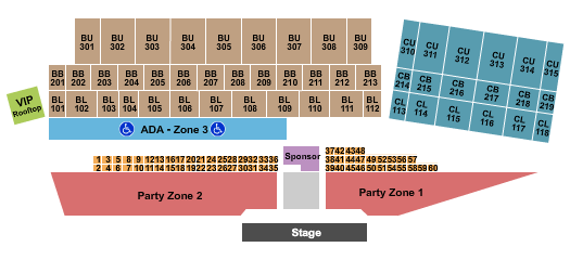 Cheyenne Frontier Days Arena Frontier Nights Seating Chart